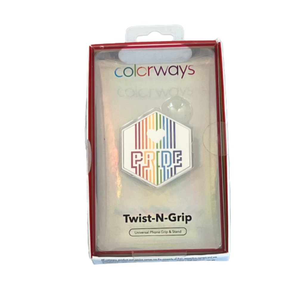 Colorways Pride Pop Universal Phone Grip NEW NWT